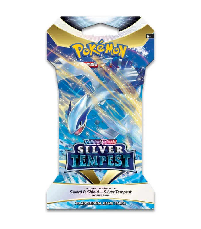 Silver Tempest Sleeved Booster Pack